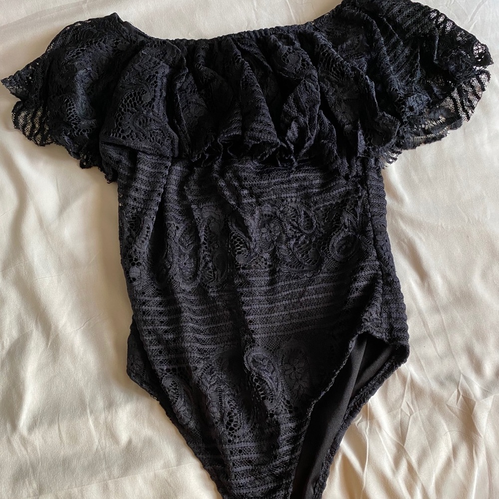 Off the shoulder bodysuit